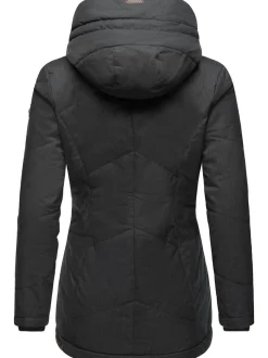 Ragwear Damen Winterjacke - Gordon in schwarz