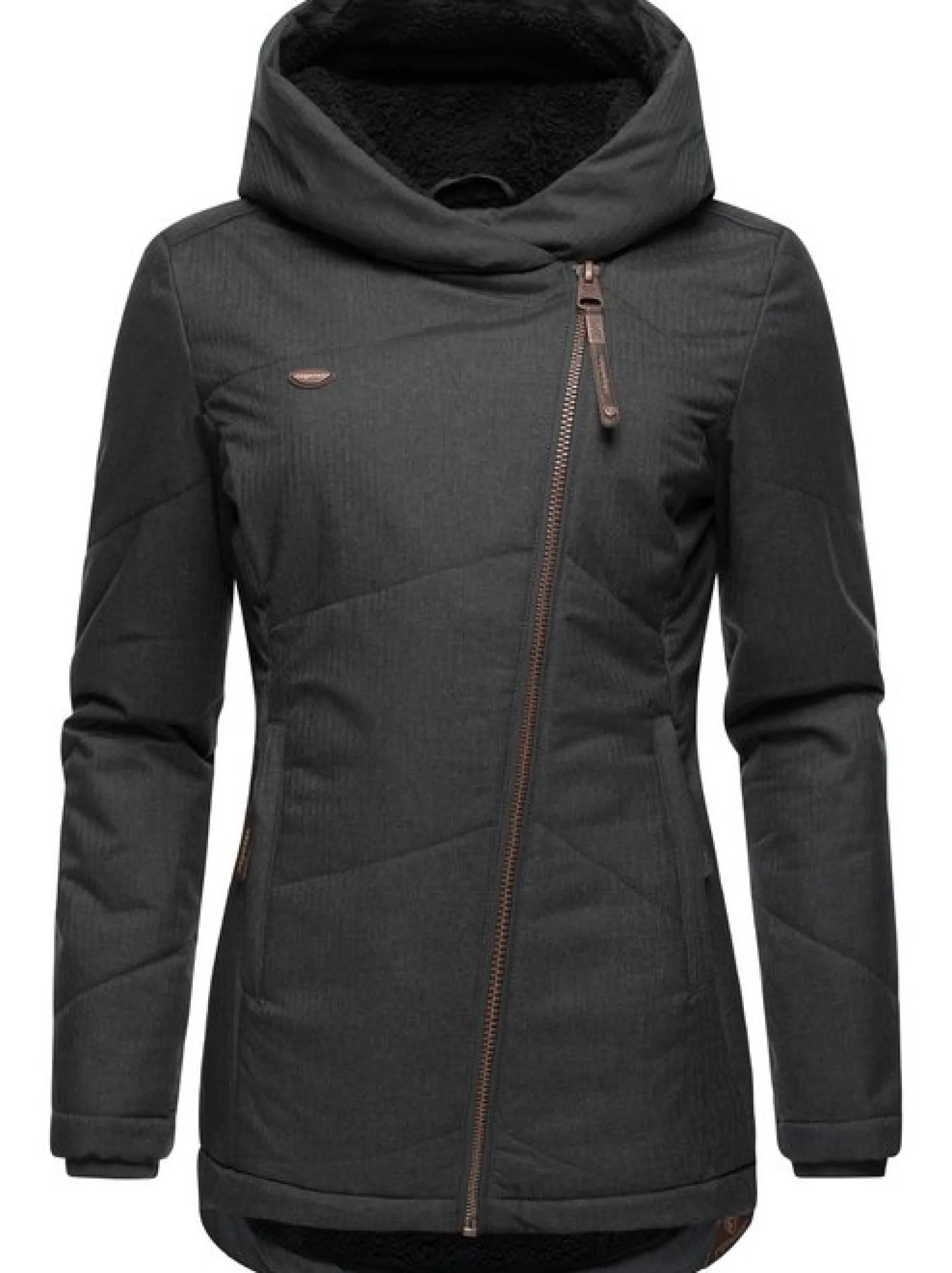 Ragwear Damen Winterjacke - Gordon in schwarz