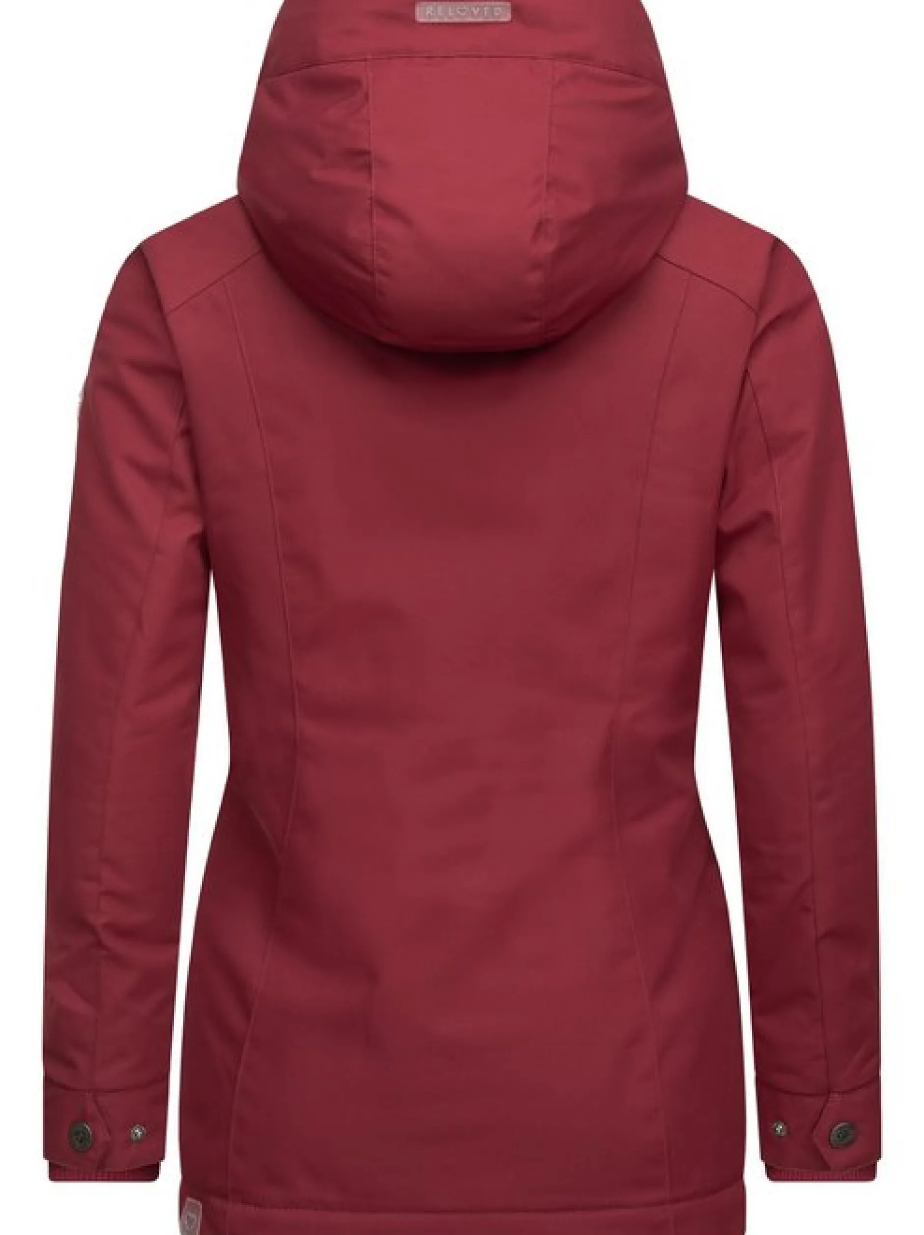 Ragwear Damen Winterjacke - Jazmin Remake II Intl. in bordeaux