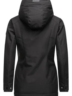 Ragwear Damen Winterjacke - Jazmin Remake II Intl. in schwarz