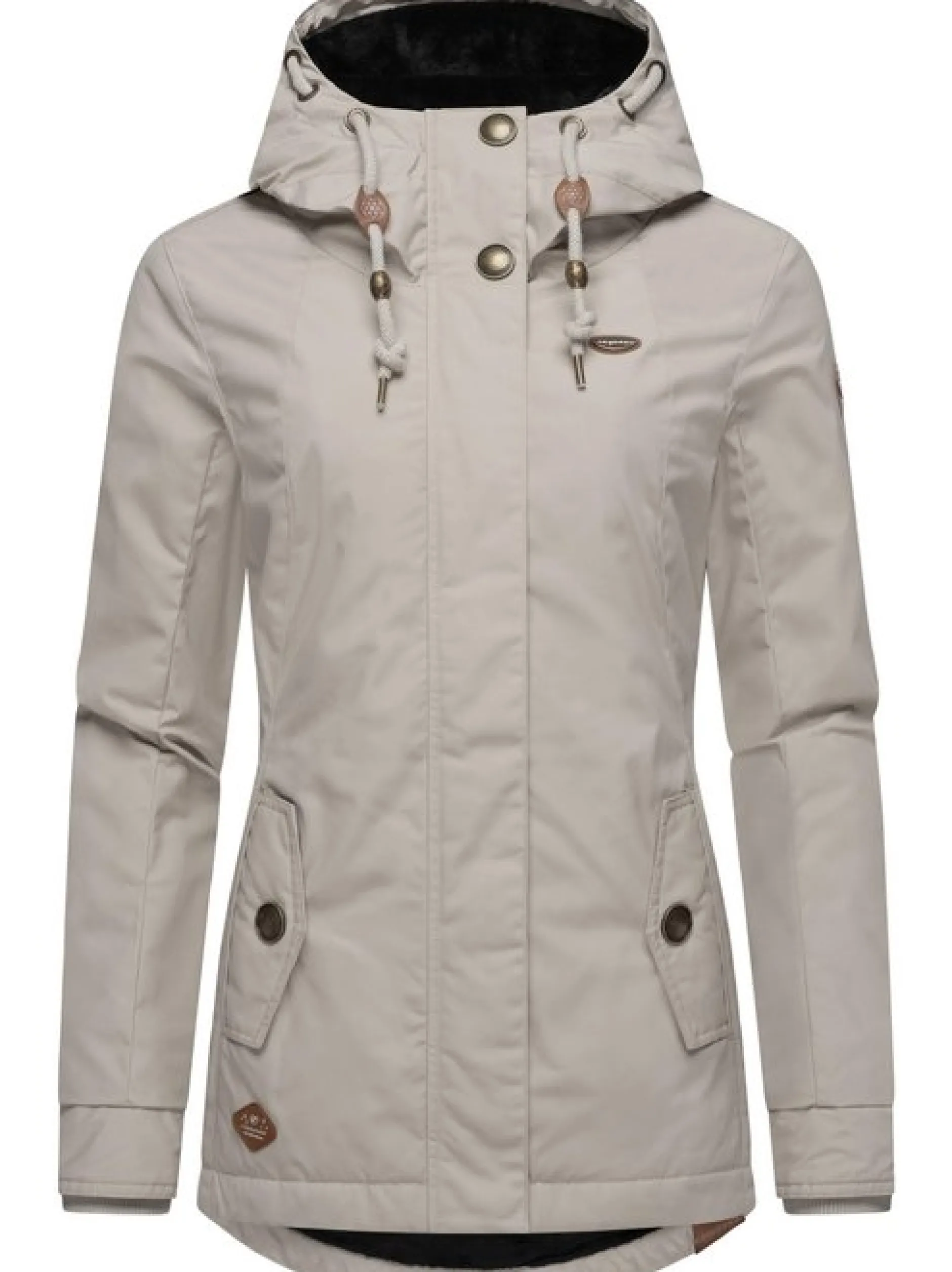 Ragwear Damen Winterjacke - Monade in grau