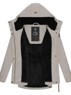 Ragwear Damen Winterjacke - Monade in grau