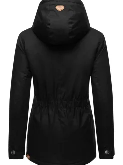 Ragwear Damen Winterjacke - Monade in schwarz