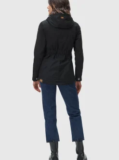 Ragwear Damen Winterjacke - Monade in schwarz