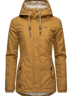 Ragwear Damen Winterjacke - Monade in camel