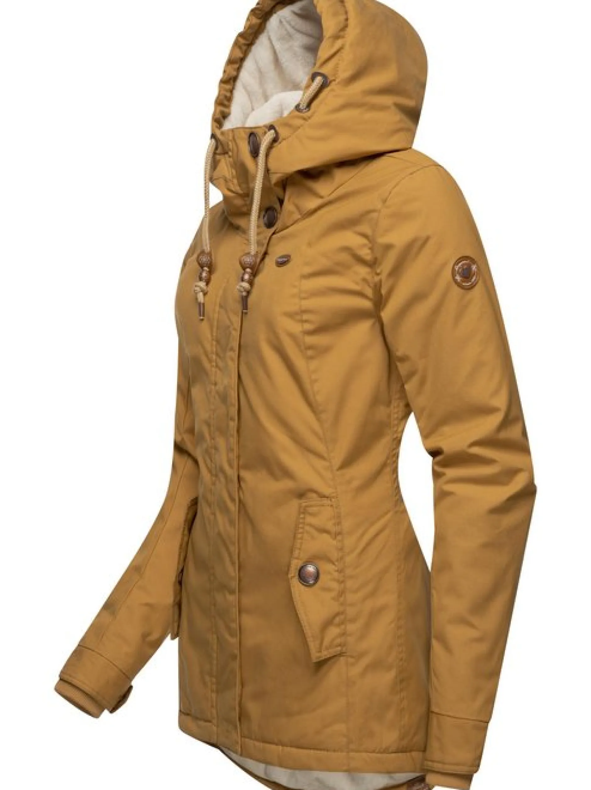 Ragwear Damen Winterjacke - Monade in camel