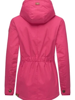 Ragwear Damen Winterjacke - Monade in fuchsia