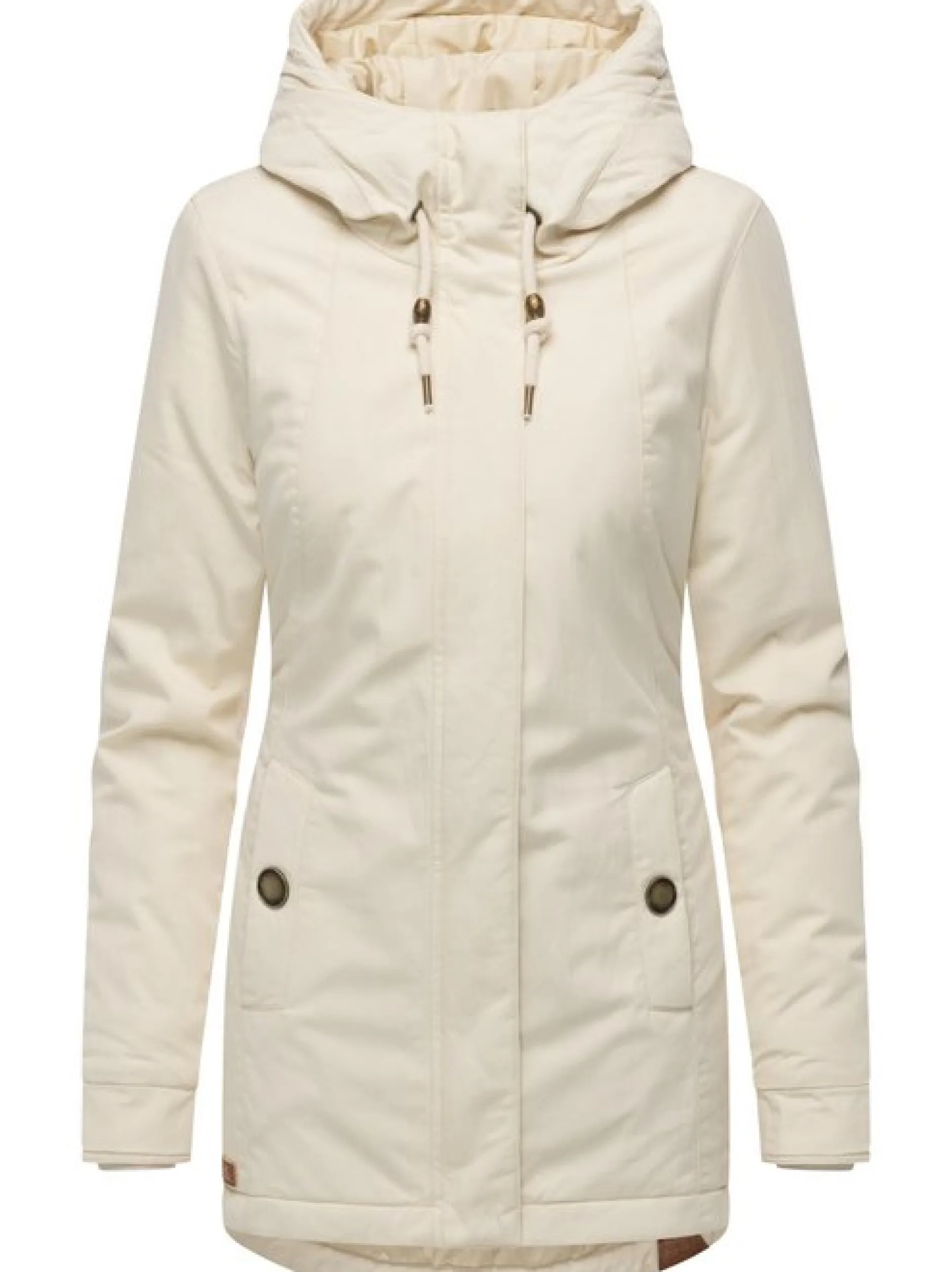 Ragwear Damen Winterjacke - Monadena Parka YOUMODO in ecru