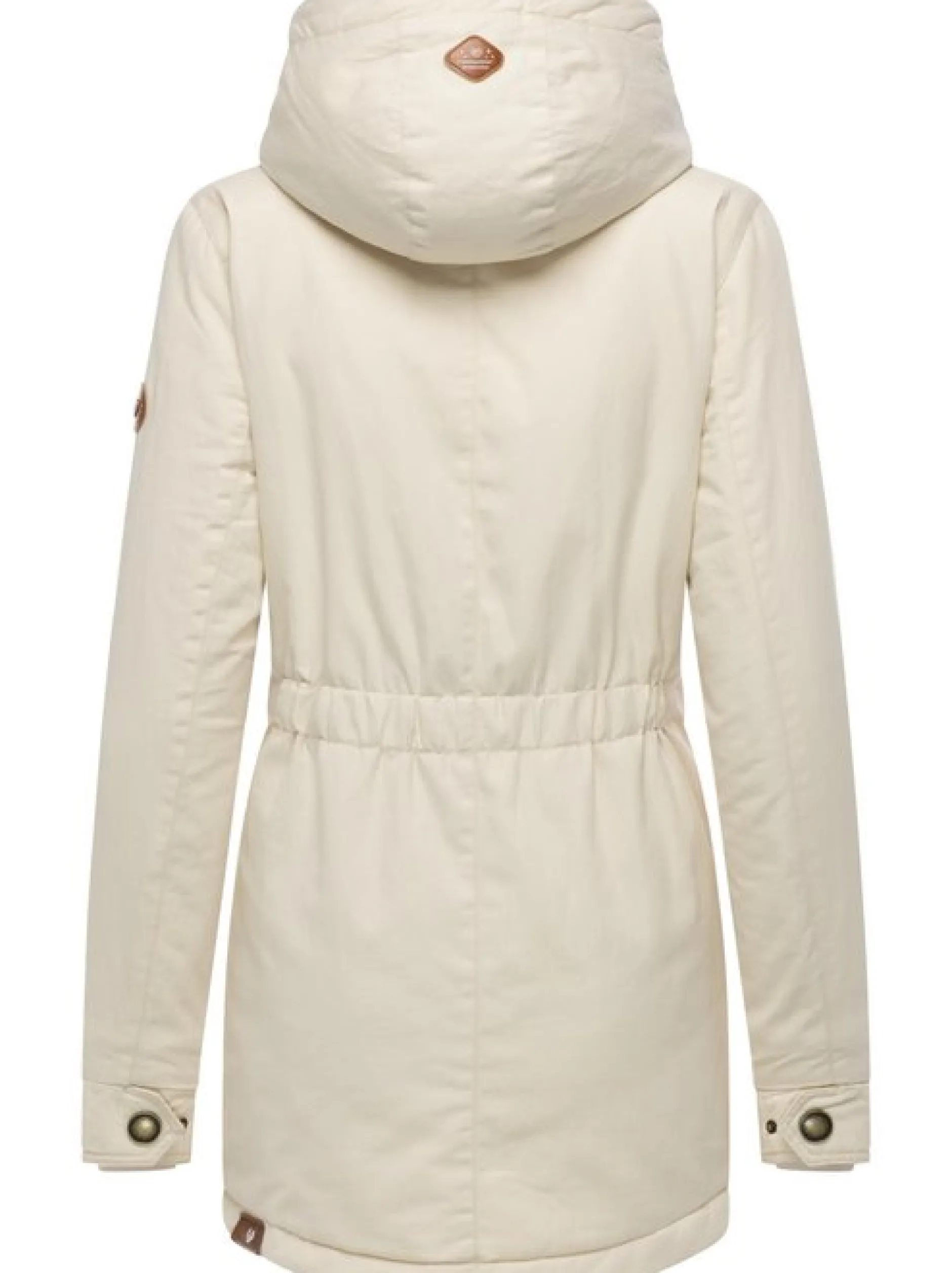 Ragwear Damen Winterjacke - Monadena Parka YOUMODO in ecru