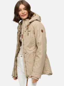 Ragwear Damen Winterjacke - Monade in taupe