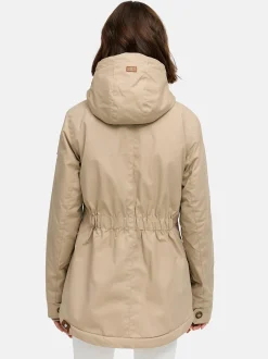 Ragwear Damen Winterjacke - Monade in taupe