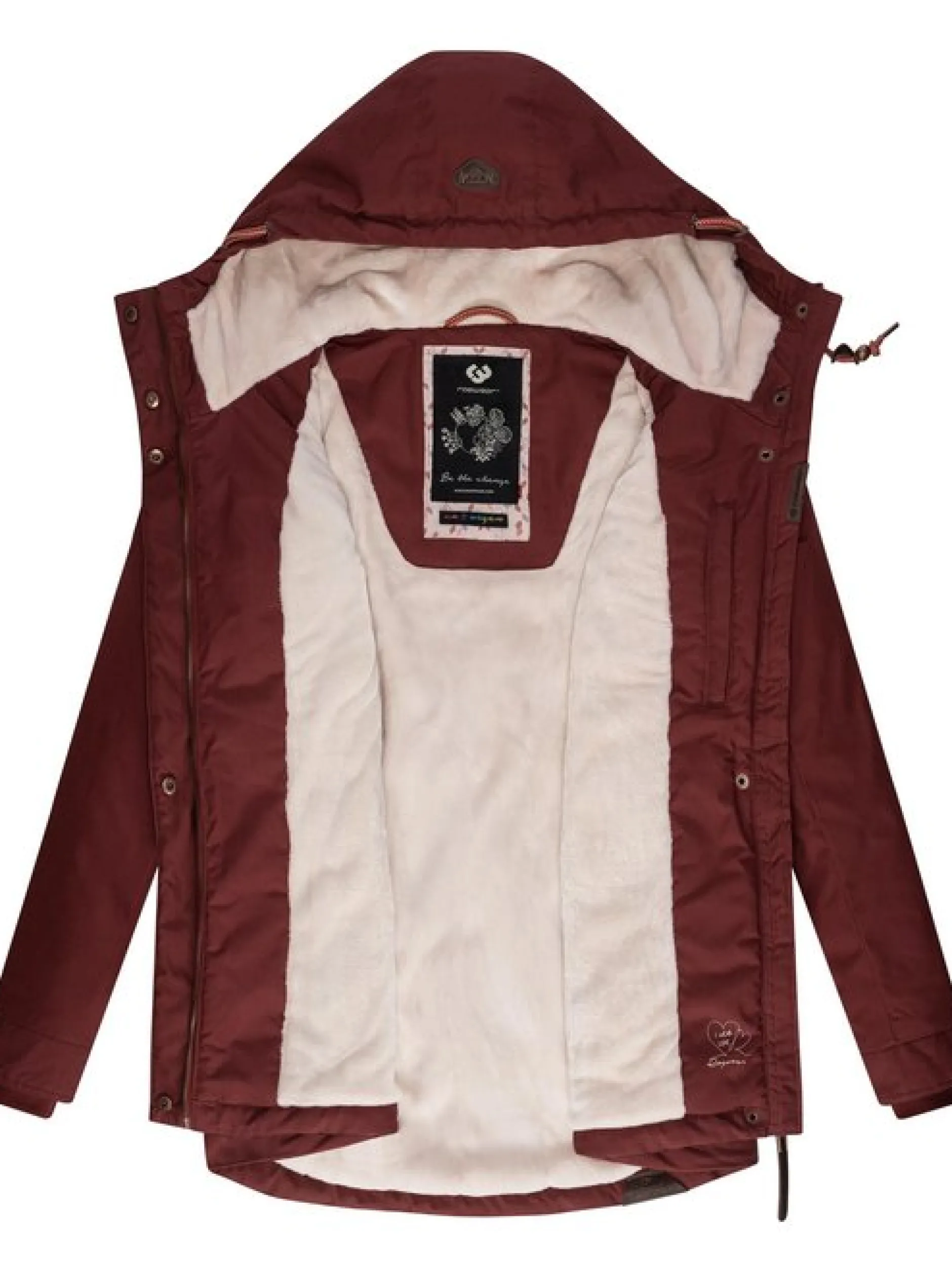 Ragwear Damen Winterjacke - Monade in terra