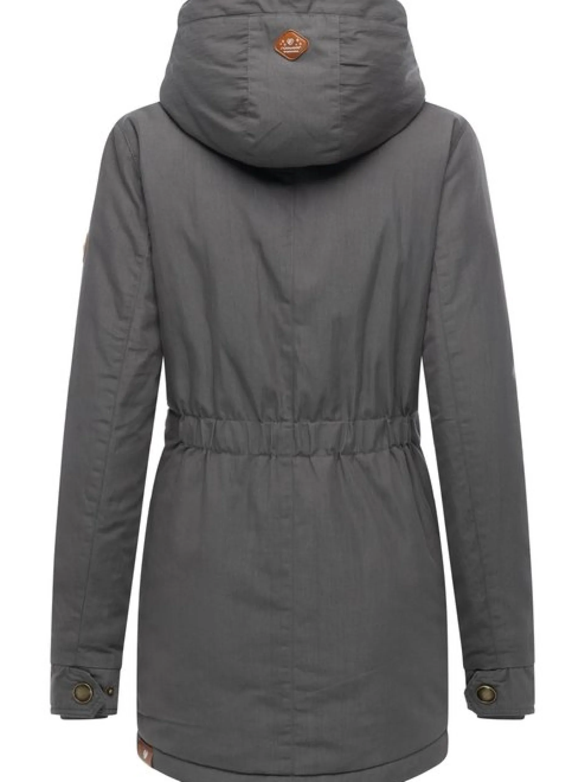 Ragwear Damen Winterjacke - Monadena Parka YOUMODO in grau
