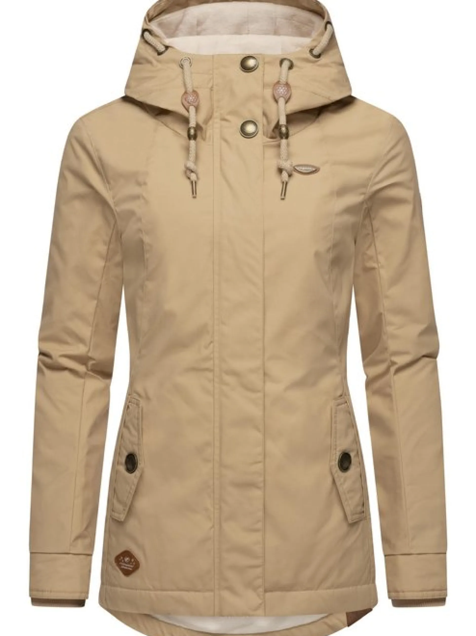 Ragwear Damen Winterjacke - Monade in taupe