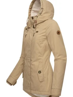 Ragwear Damen Winterjacke - Monade in taupe