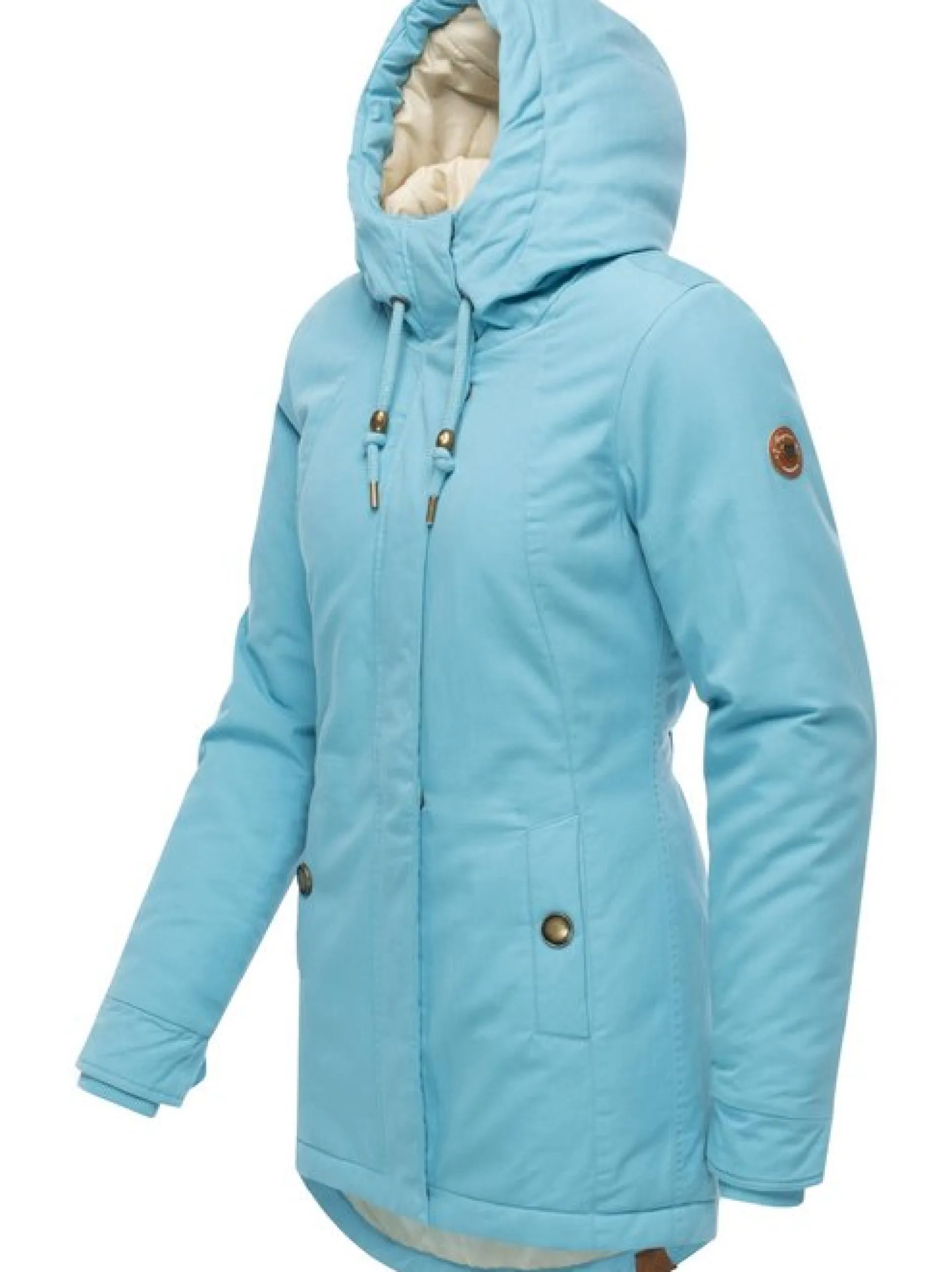 Ragwear Damen Winterjacke - Monadena Parka YOUMODO in blau