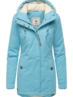 Ragwear Damen Winterjacke - Monadena Parka YOUMODO in blau
