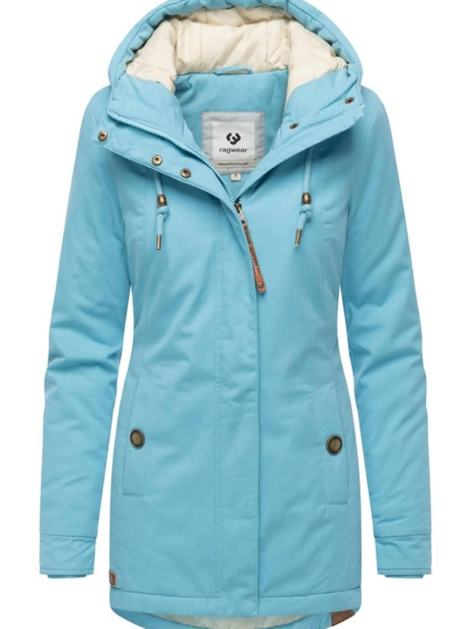 Ragwear Damen Winterjacke - Monadena Parka YOUMODO in blau