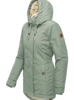 Ragwear Damen Winterjacke - Monadena Parka YOUMODO in grün