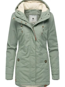 Ragwear Damen Winterjacke - Monadena Parka YOUMODO in grün