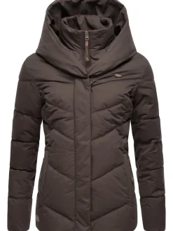 Ragwear Damen Winterjacke - Natesa Intl. in schoko