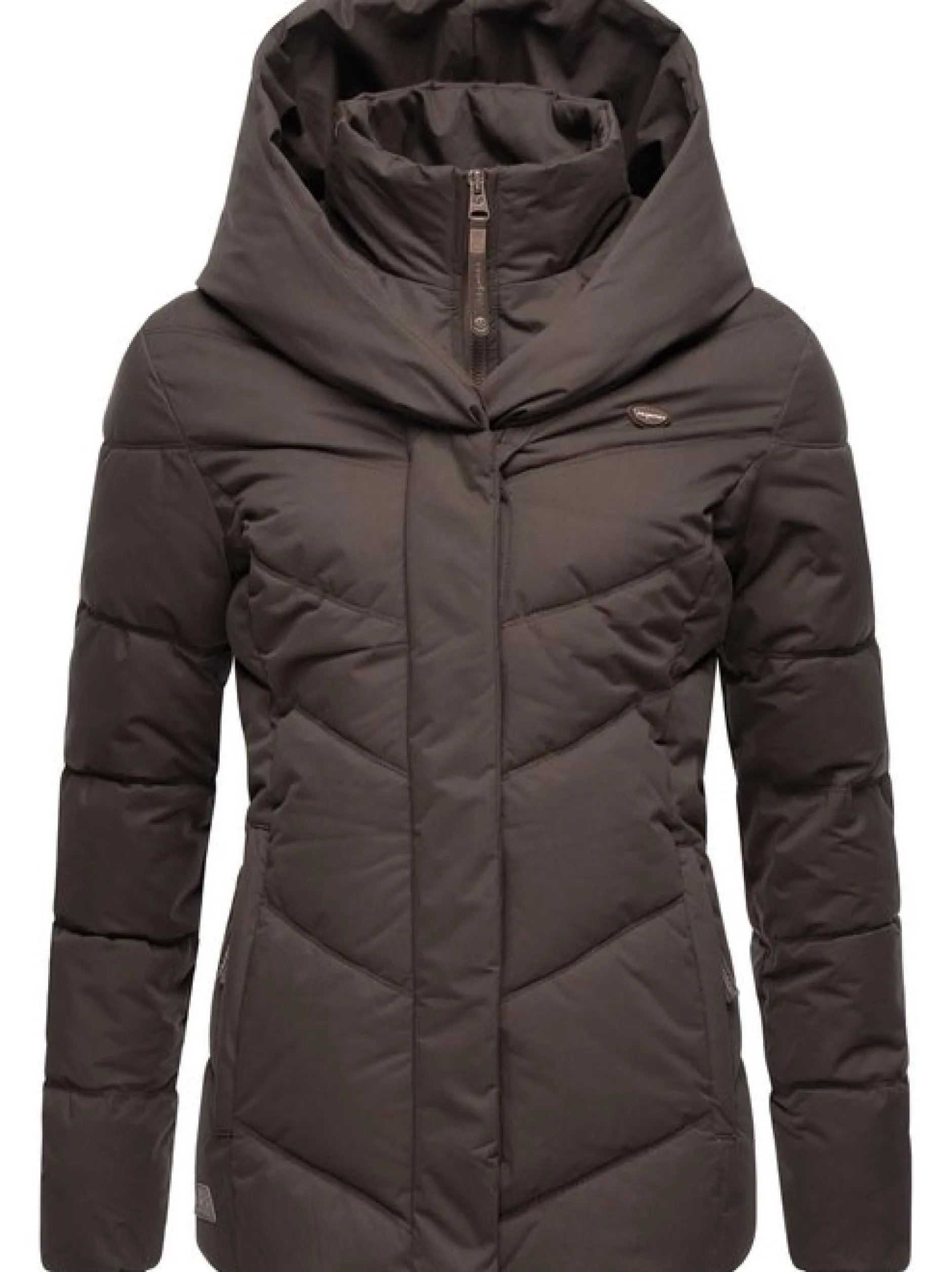 Ragwear Damen Winterjacke - Natesa Intl. in schoko