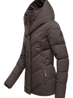 Ragwear Damen Winterjacke - Natesa Intl. in schoko