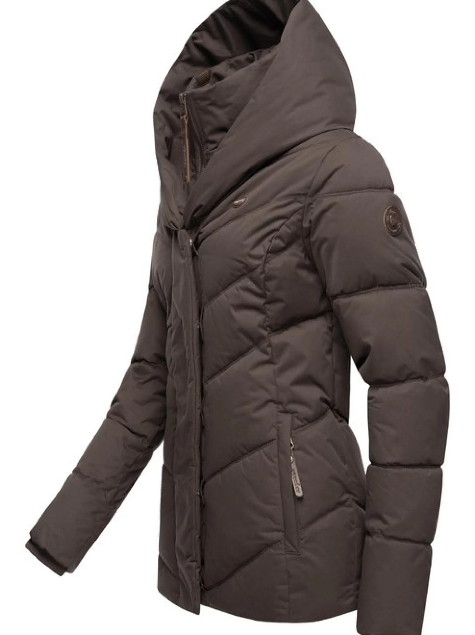 Ragwear Damen Winterjacke - Natesa Intl. in schoko