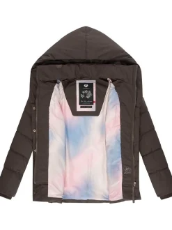 Ragwear Damen Winterjacke - Natesa Intl. in schoko