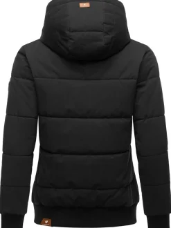 Ragwear Damen Winterjacke - Nuggys Solid in schwarz