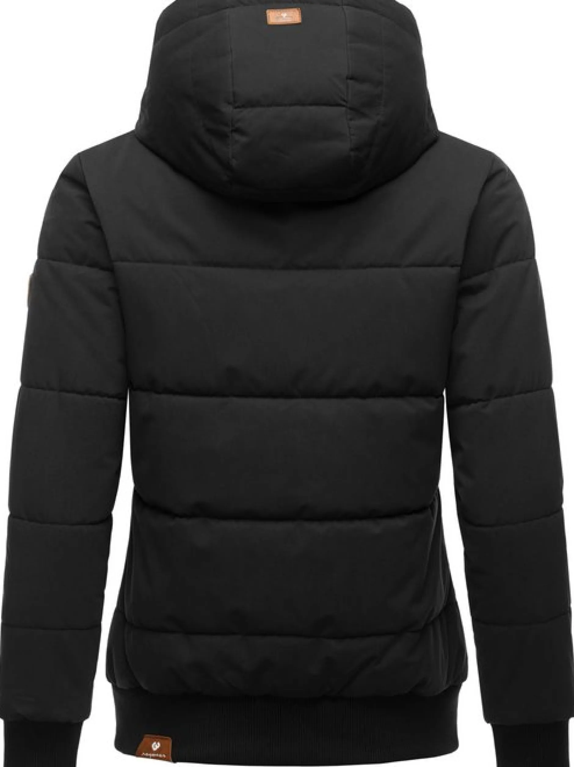Ragwear Damen Winterjacke - Nuggys Solid in schwarz