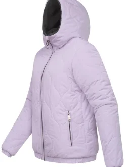 Ragwear Damen Winterjacke - Qaria in flieder