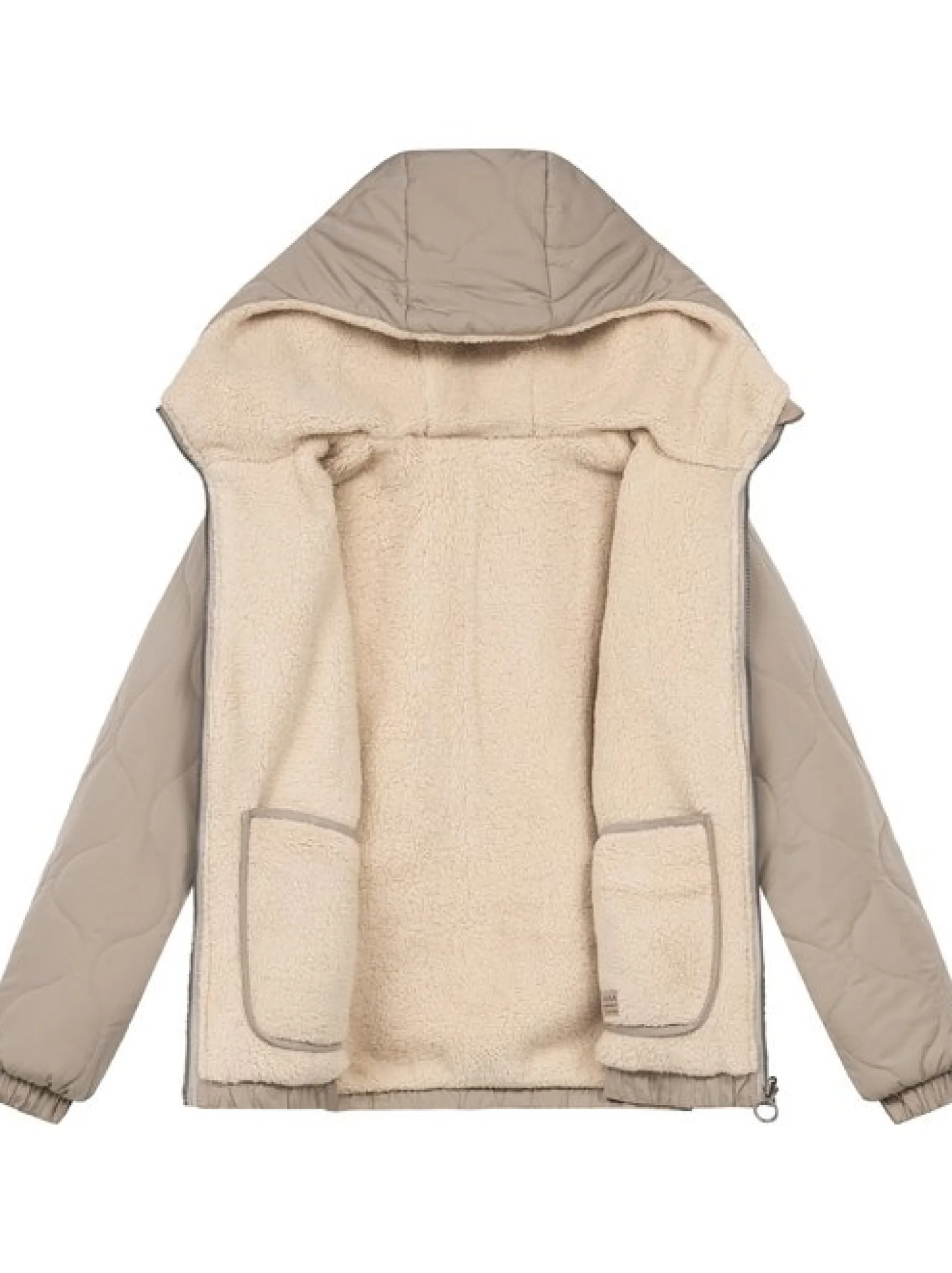 Ragwear Damen Winterjacke - Qaria in beige