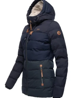 Ragwear Damen Winterjacke - Quantic in marine