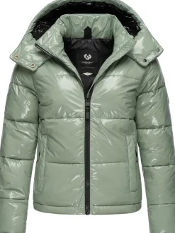 Ragwear Damen Winterjacke - Roobie in grün