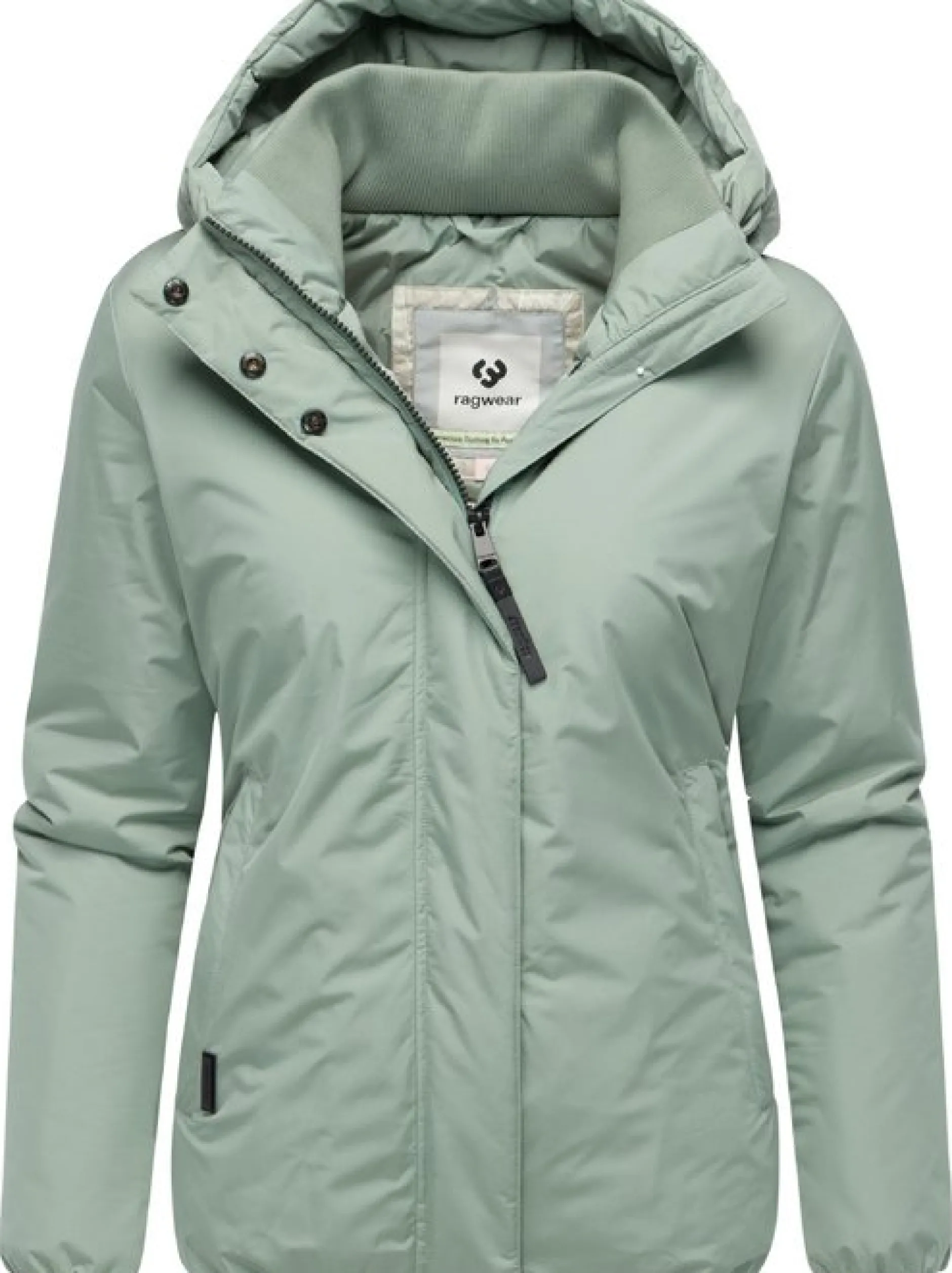 Ragwear Damen Winterjacke - Sunniva Warm in grün