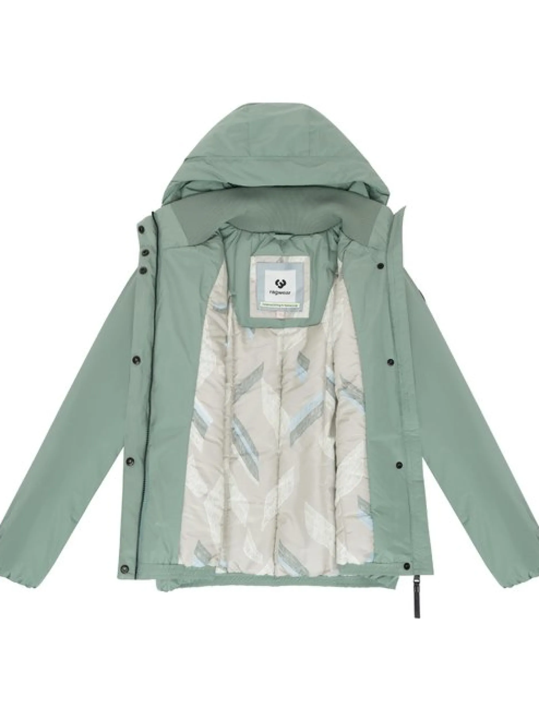 Ragwear Damen Winterjacke - Sunniva Warm in grün