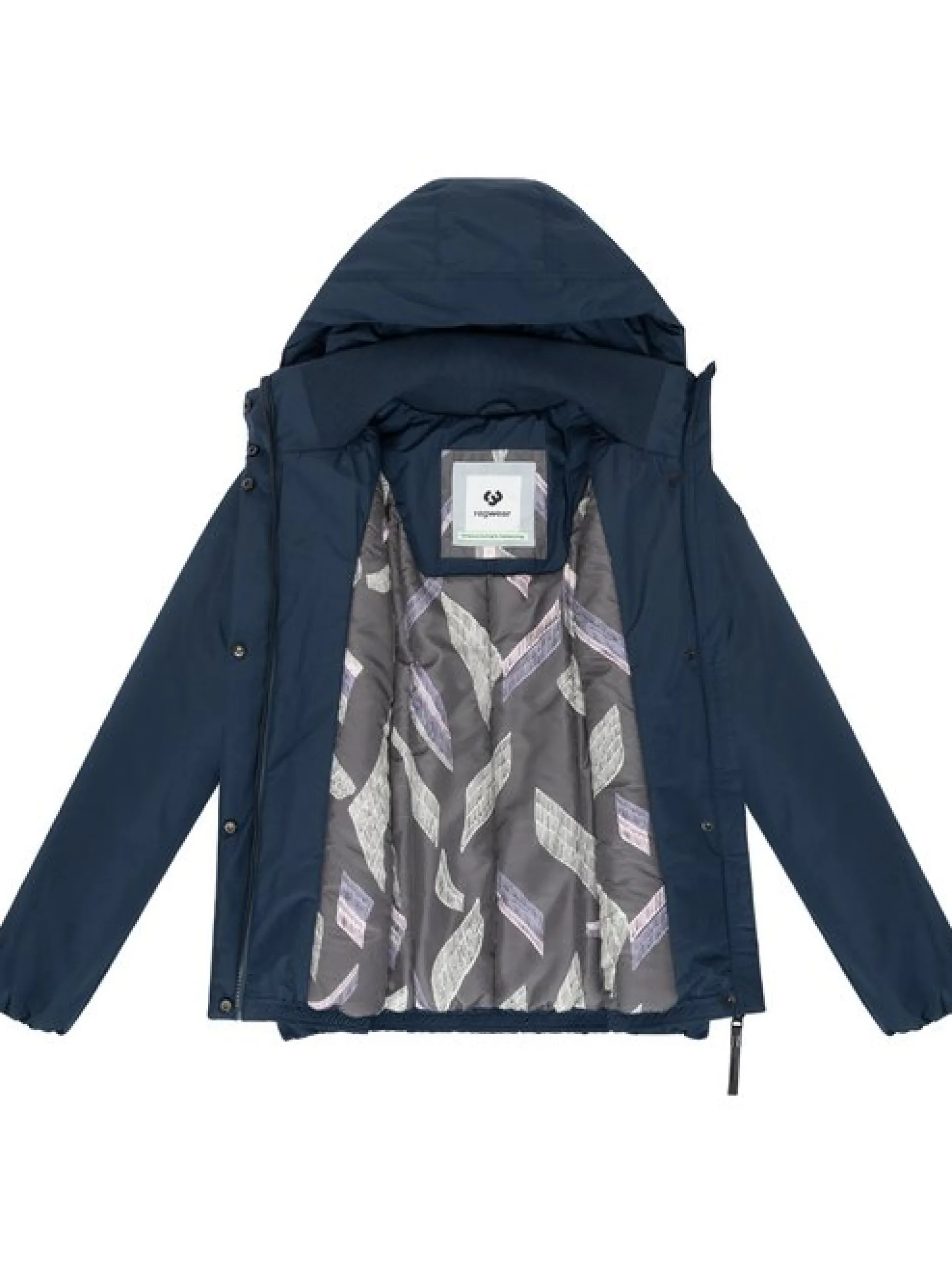 Ragwear Damen Winterjacke - Sunniva Warm in marine