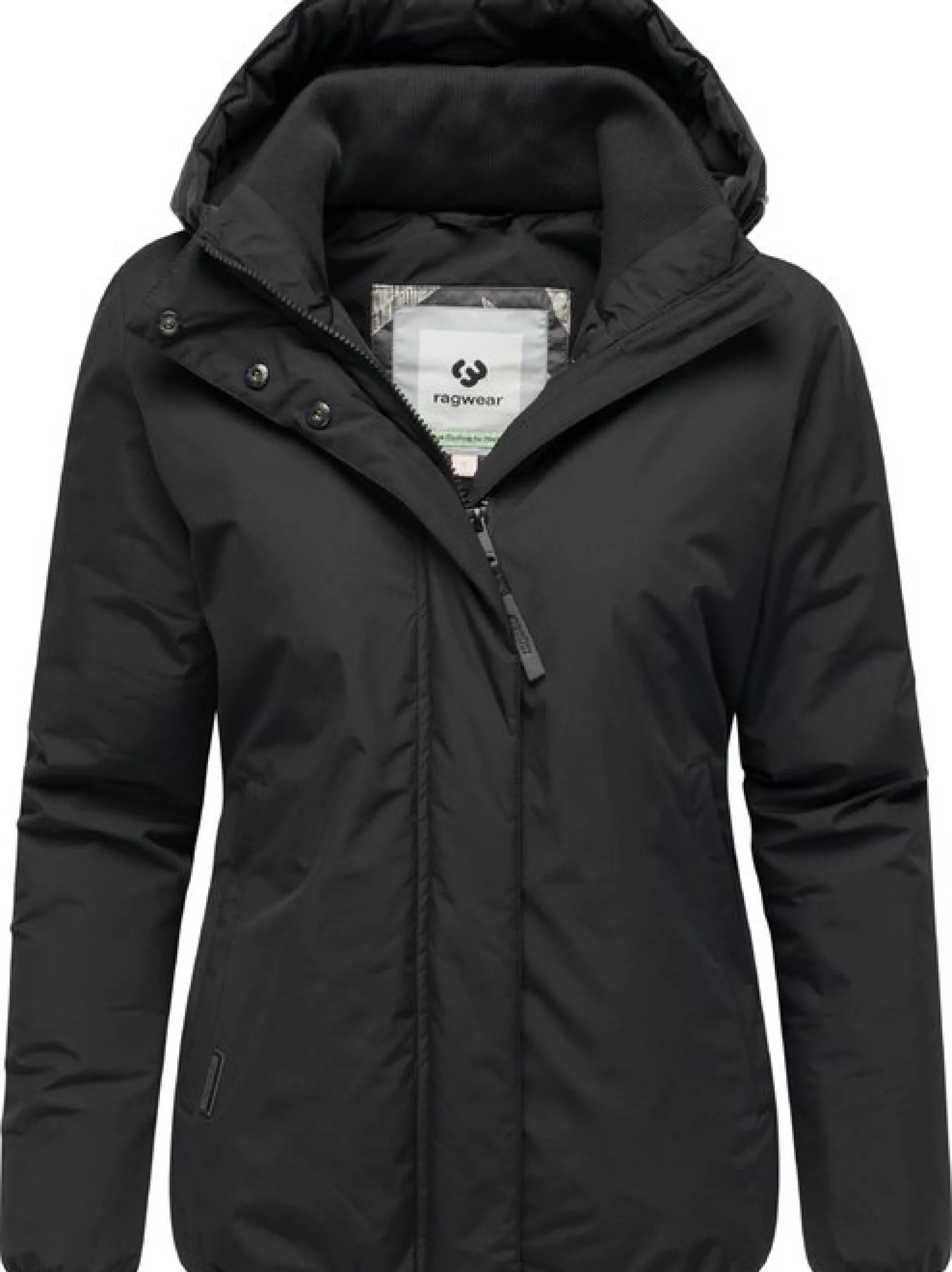 Ragwear Damen Winterjacke - Sunniva Warm in schwarz