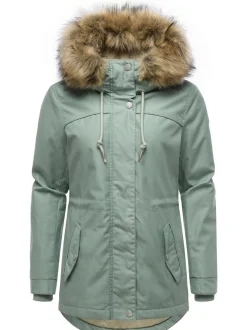 Ragwear Damen Winterjacke - Tawny Short YOUMODO in grün