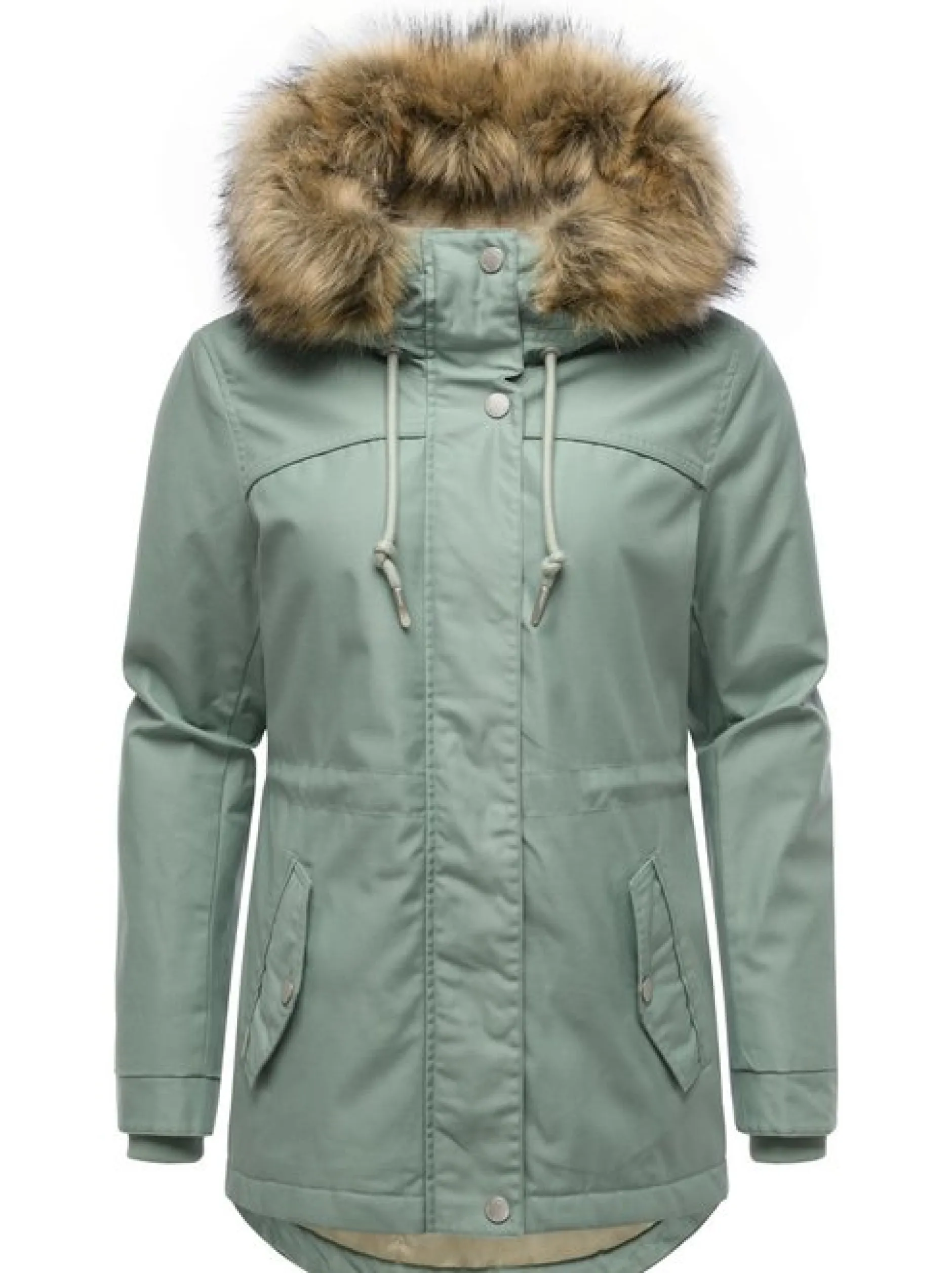 Ragwear Damen Winterjacke - Tawny Short YOUMODO in grün