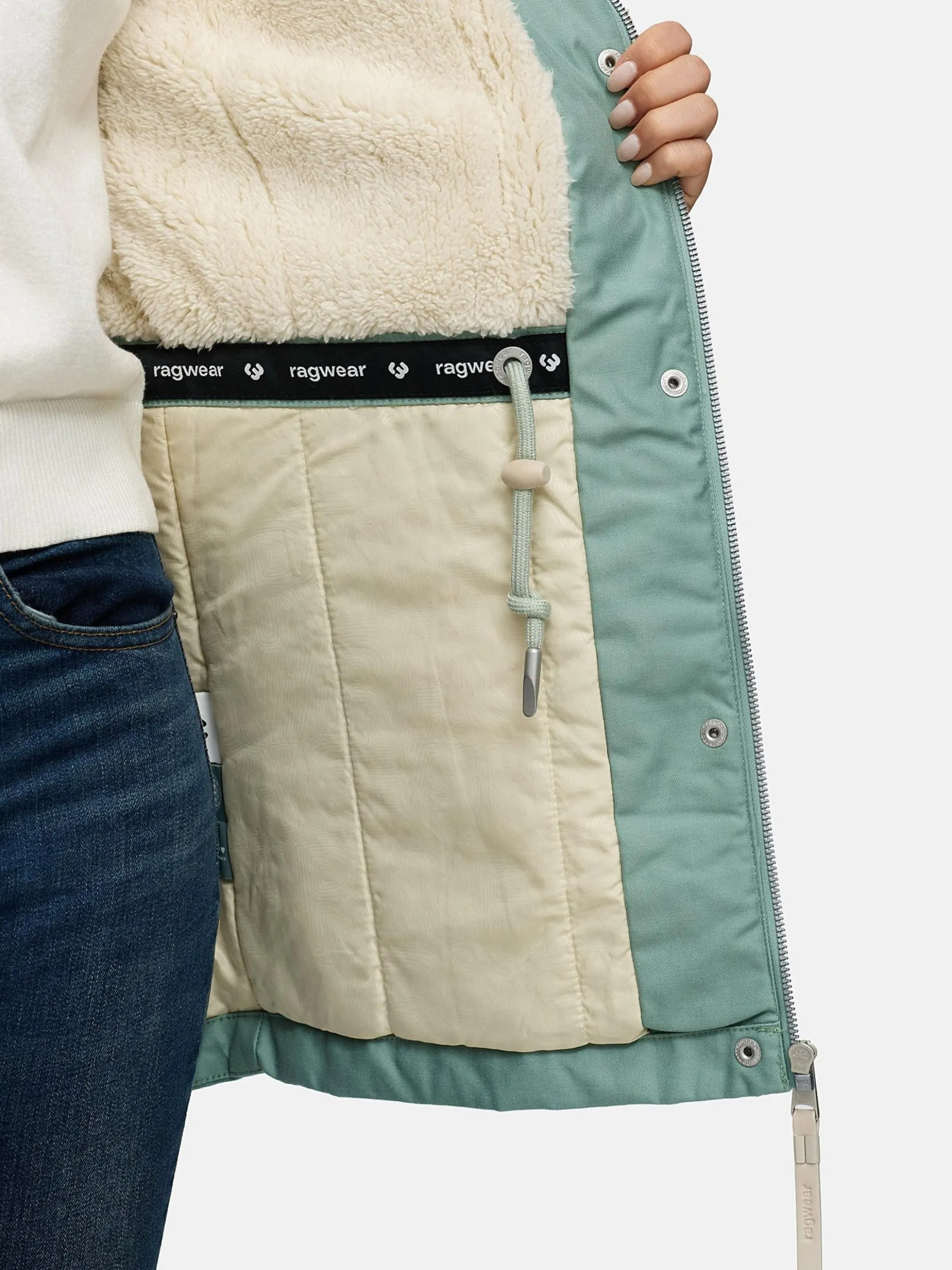 Ragwear Damen Winterjacke - Tawny Short YOUMODO in grün