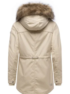 Ragwear Damen Winterjacke - Tawny Short YOUMODO in ecru