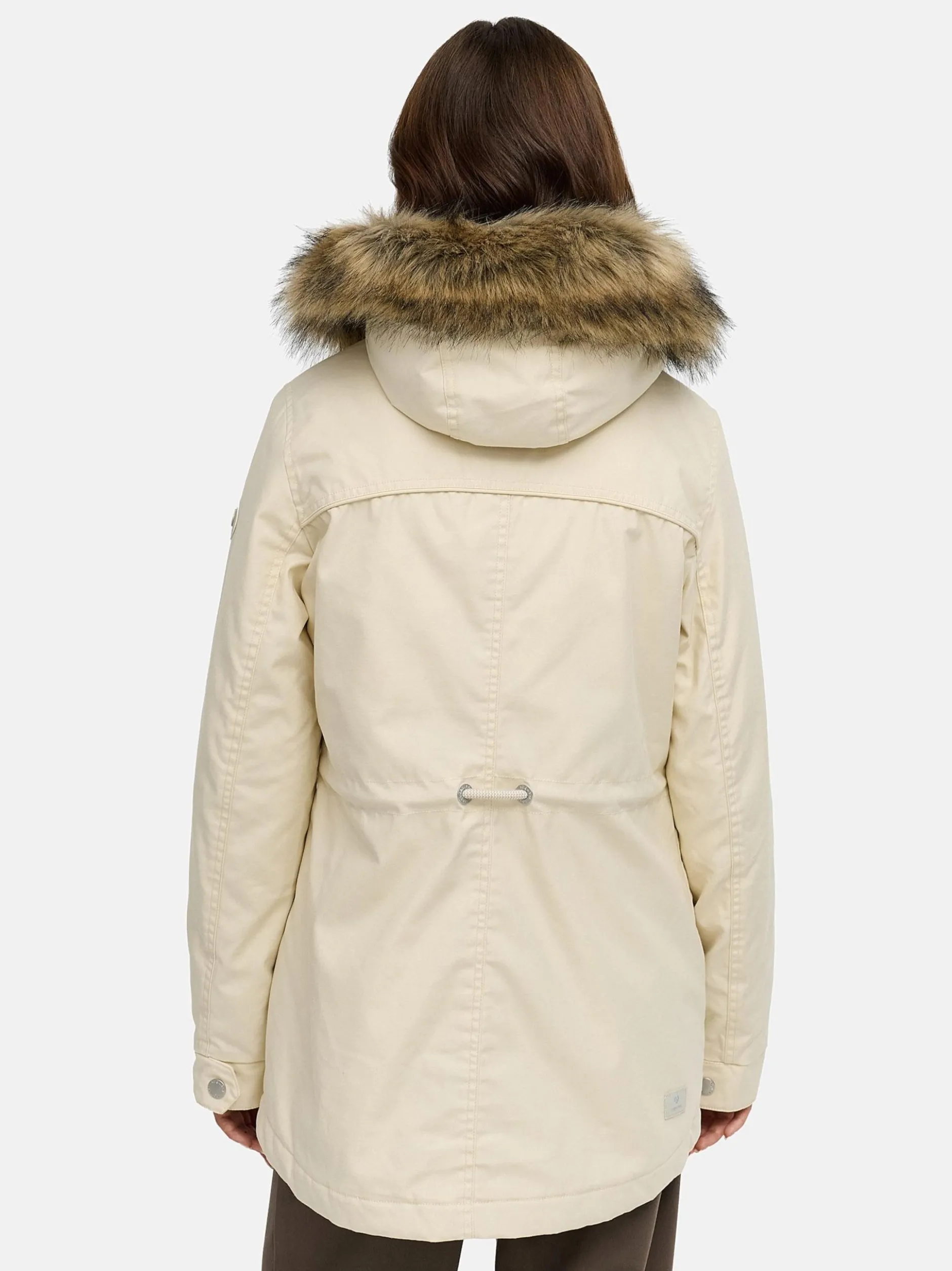 Ragwear Damen Winterjacke - Tawny Short YOUMODO in ecru