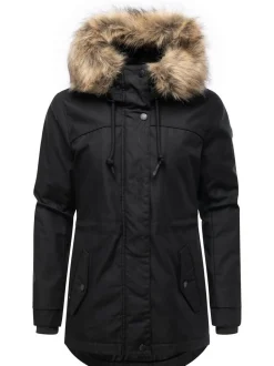 Ragwear Damen Winterjacke - Tawny Short YOUMODO in schwarz