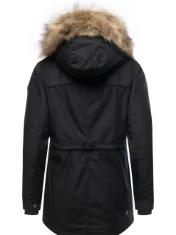 Ragwear Damen Winterjacke - Tawny Short YOUMODO in schwarz