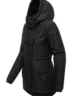 Ragwear Damen Winterjacke - Tawny Short YOUMODO in schwarz