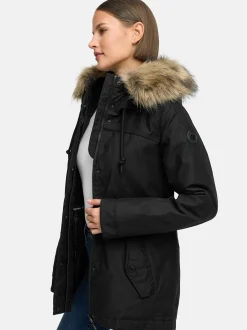 Ragwear Damen Winterjacke - Tawny Short YOUMODO in schwarz
