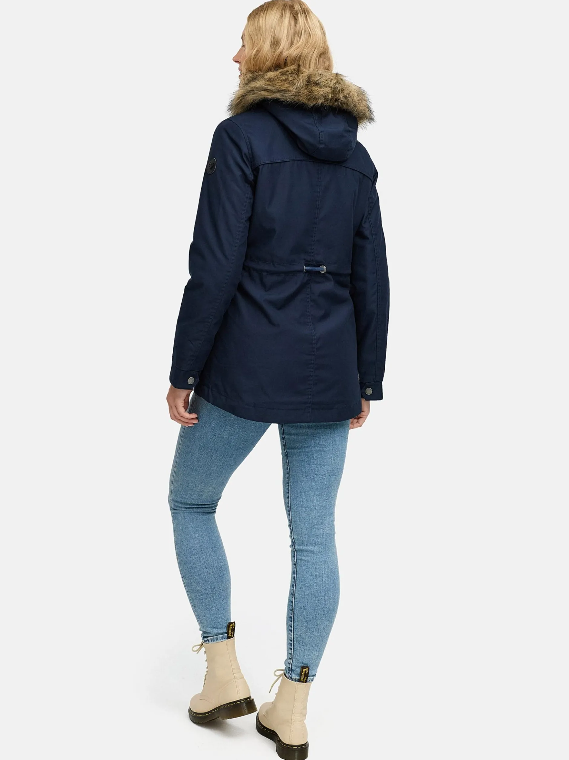 Ragwear Damen Winterjacke - Tawny Short YOUMODO in marine