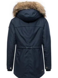 Ragwear Damen Winterjacke - Tawny Short YOUMODO in marine